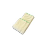 Prefold bambus – M - 34x36 cm - grønn kant – Kokosi