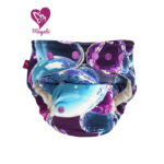 Bubbles - Formysydd nattbleie - OS (6-17kg) - borrelås – bomull frotte - Magabi