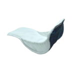 Hvit - Urinlekkasje truseinnlegg for menn- 12 x 34 cm - Pupus