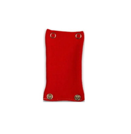 Rød - Bodyforlenger - 10 cm - To knapper