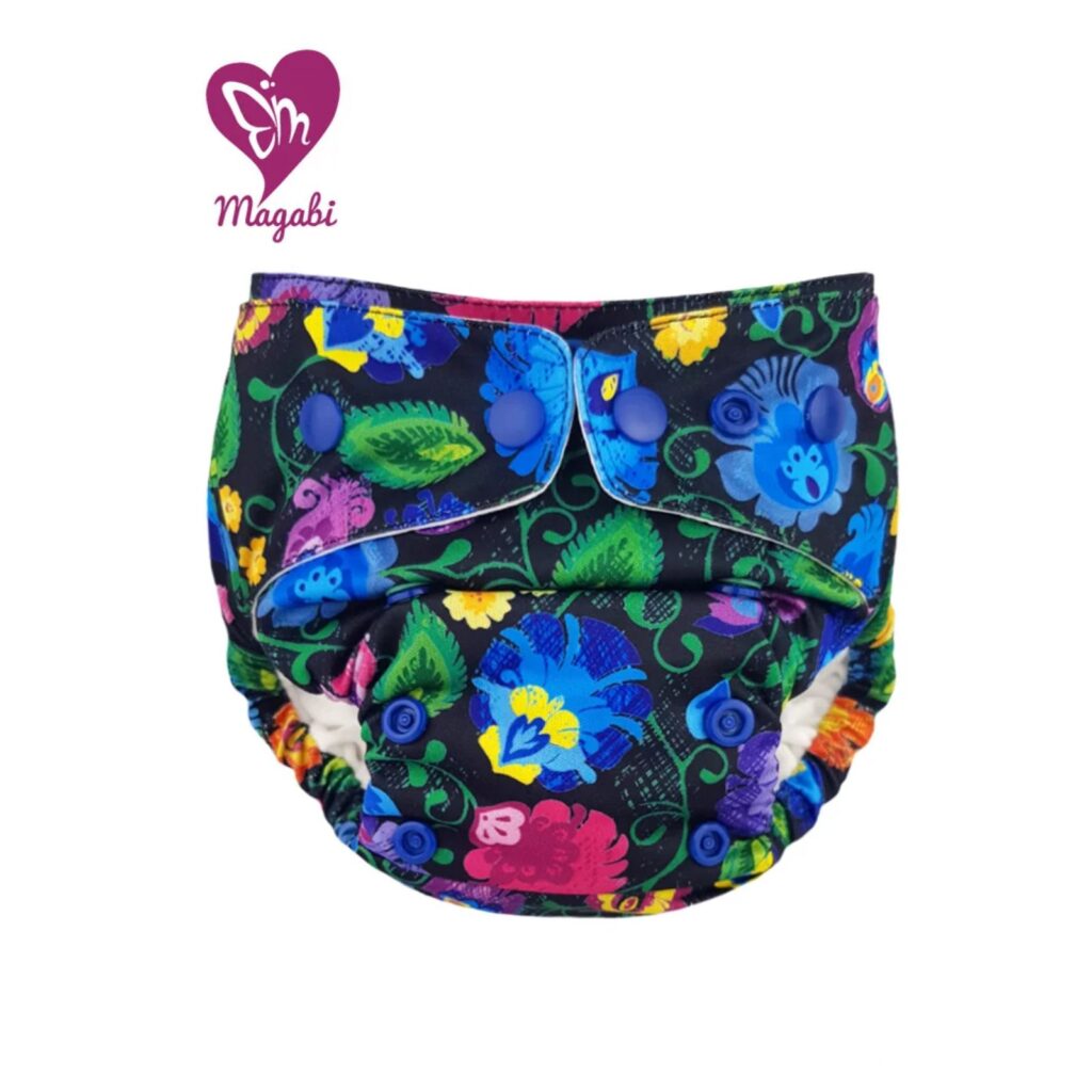Lowicki – Lommmebleie OS (4-17kg) - bomull - knapper - Magabi