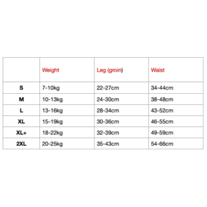 Startpakke med treningstruser - str. L 13-16 kg - 10 stk valgfri - Pupus