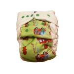 Brannvesen - Formsydd nattbleie XXL 17 - 23kg - knapper- hybrid - Pupus