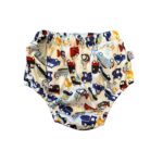 Hvit biler - PUL Treningstruse 2-3 år – L – 12kg-16kg